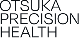 The words "Otsuka Precision Health" are stacked on top of each other